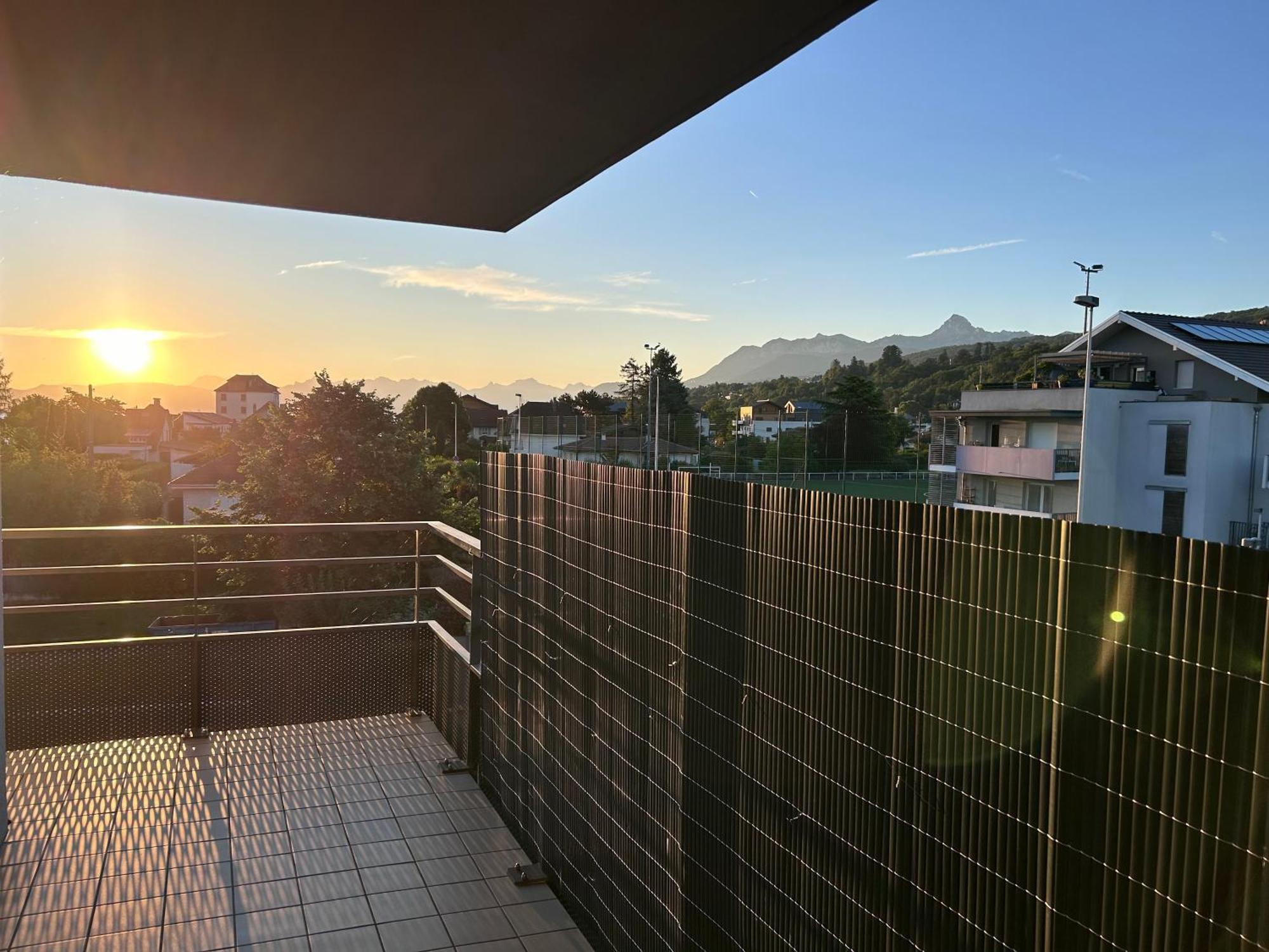 Du Leman Terasse-wifi-netflix-parking Apartment *